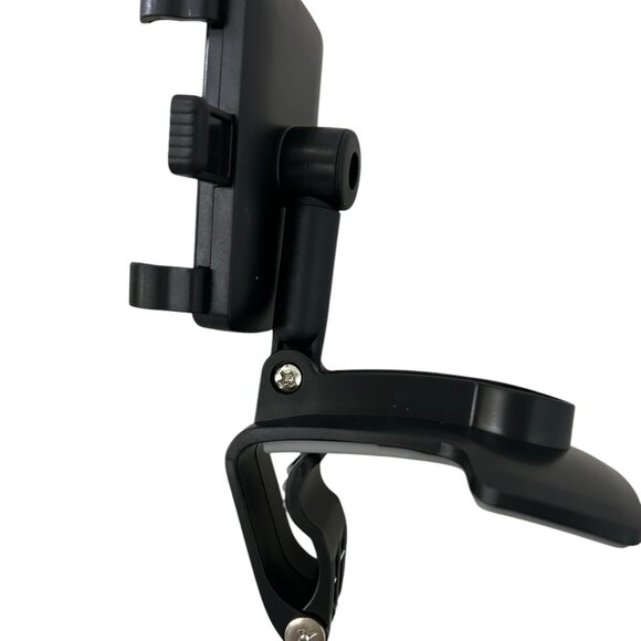 Phone Holder With 360 Degree Rotation-Tight Spring Grip For Car or Desk Use-New - Picture 1 of 7